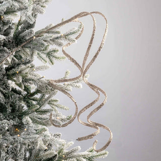 Champagne Twirl Glitter Festive Pick - Irony Home