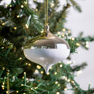 Champagne & White Onion Ornament - Irony Home