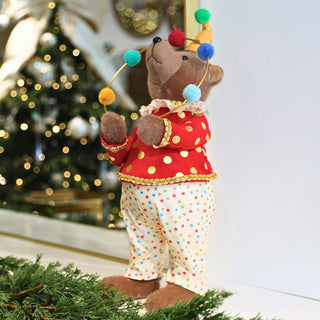 Circus Bear With Ring - ironyhome