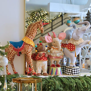 Circus Bear With Ring - ironyhome