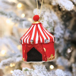 Circus Tent Ornament - ironyhome