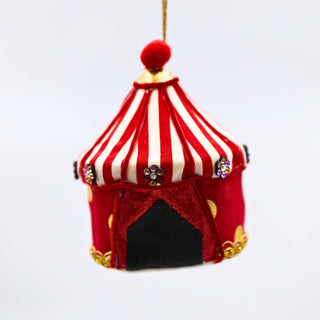 Circus Tent Ornament - ironyhome