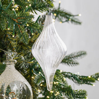 Clear Finial Hanging Ornament - ironyhome