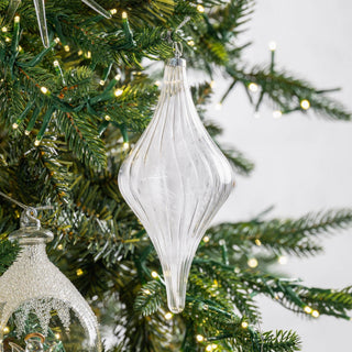 Clear Finial Hanging Ornament - ironyhome