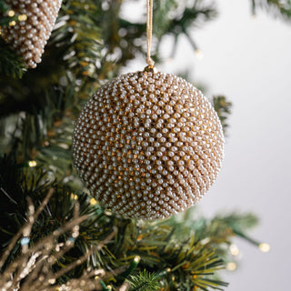 Crystal And Pearl Drop Ornament - ironyhome