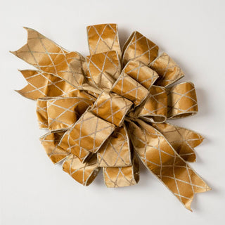 Diamond Lattice Decorative Bow - ironyhome
