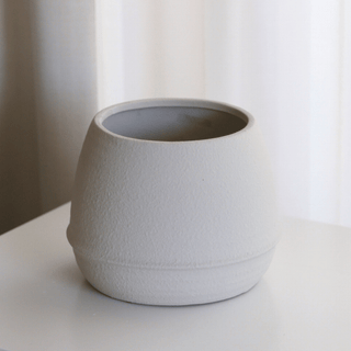 Dune Cylinder Terracotta Vase - ironyhome