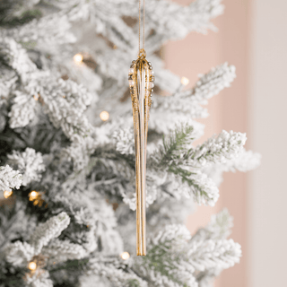 Dynasty Gold Drop hanging ornament - Irony Home