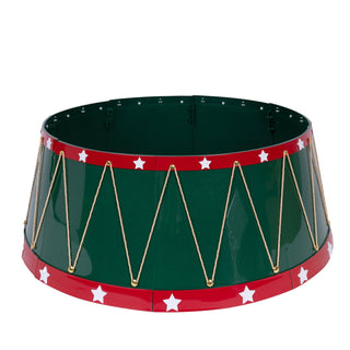 Festive Drum Tree Collar - ironyhome