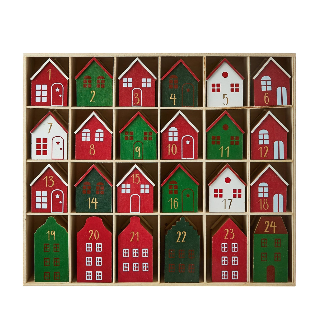 Festive Home's Wooden Advent Calendar