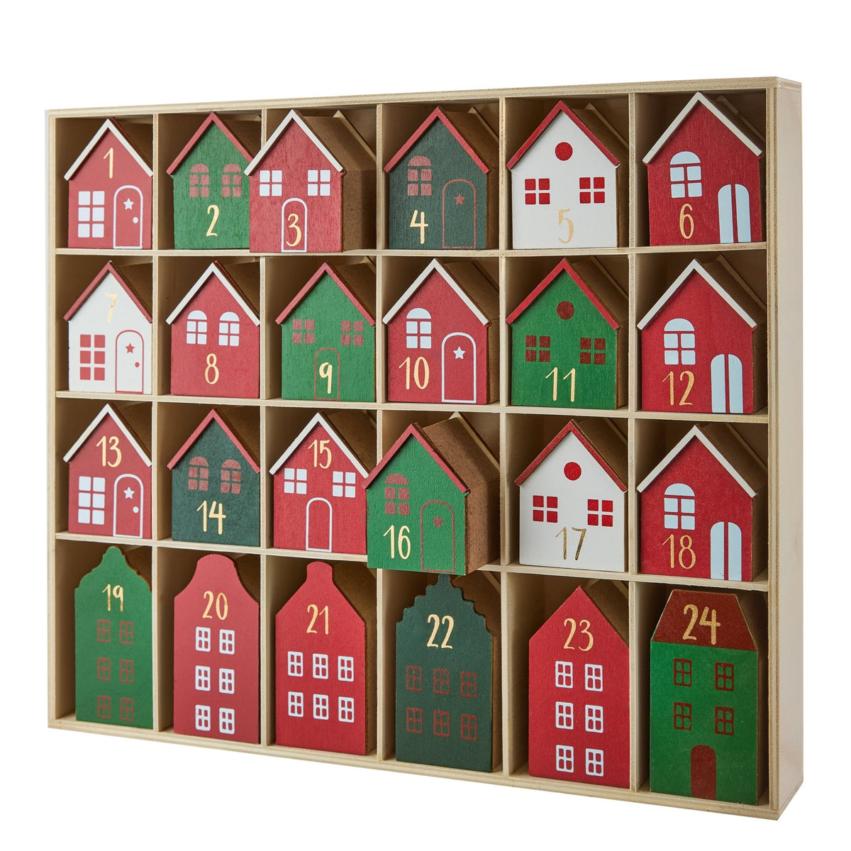 Festive Home's Wooden Advent Calendar