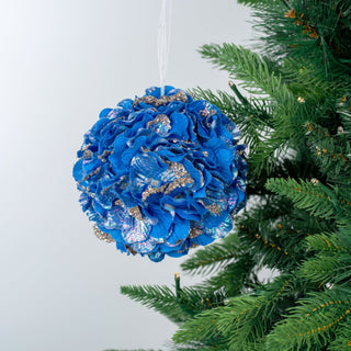Festive Hydrangea Ornament - ironyhome