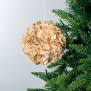 Festive Hydrangea Ornament - ironyhome