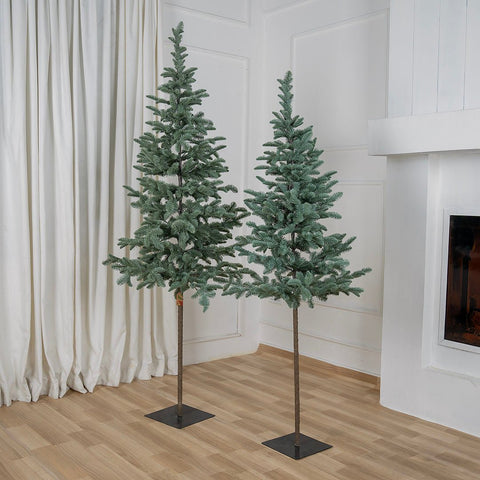 Festive Porch Tree with Base - ironyhome