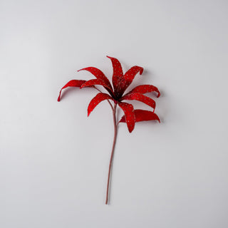 Festive Red Tiger Lilly Pick - ironyhome