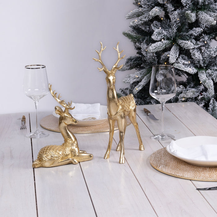 Festive Reindeer Tabletop - ironyhome