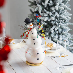 Festive Snowy Snowman Table Top