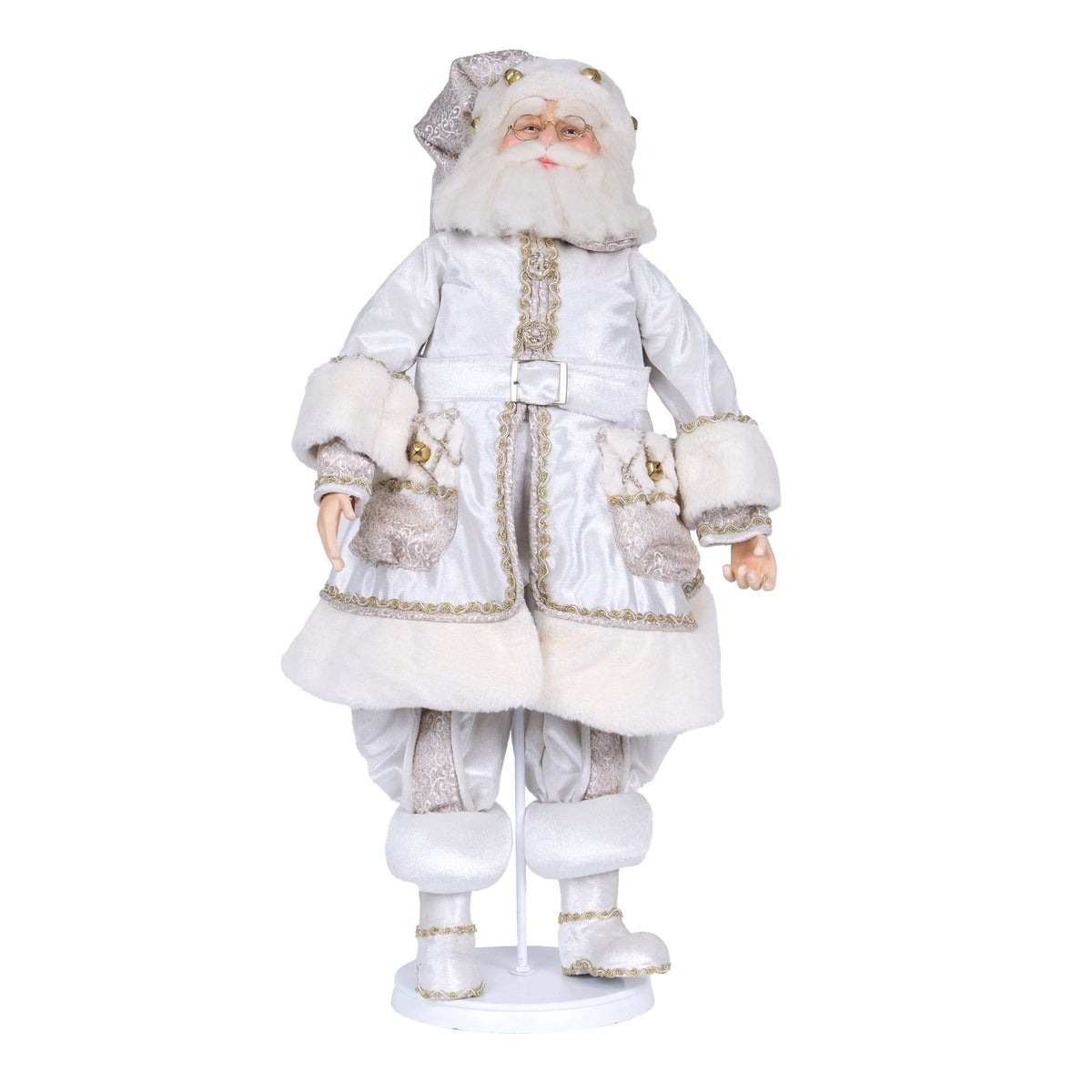 First Frost Standing Santa Figurine