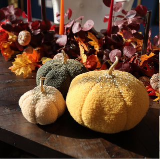 Forest Green Medium Pumpkin Tabletop - ironyhome