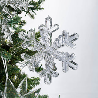 Frost Acrylic Snowflake Ornament - ironyhome