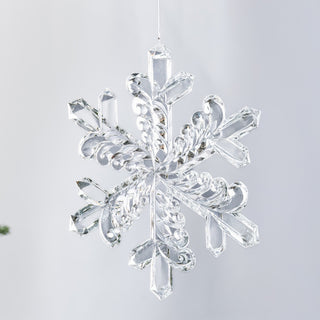 Frost Acrylic Snowflake Ornament - ironyhome