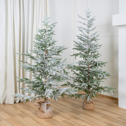 Frosted Porch Tree with Base - ironyhome