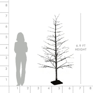 Frosted Winter LED Porch Tree - ironyhome