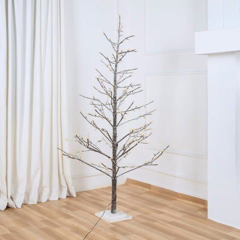 Frosted Winter LED Porch Tree - ironyhome