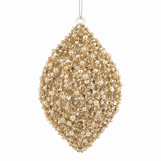 Gilded Golden Finial Hanging Ornament - Irony Home