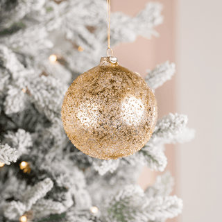 Gold Ball Hanging Ornament - Irony Home
