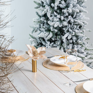 Gold Coated Flower Vase - ironyhome