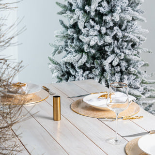 Gold Coated Flower Vase - ironyhome