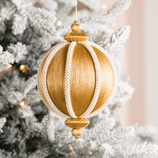 Gold Crystal Lace Ball - Irony Home