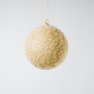 Gold Glass Ball Hanging Ornament - Irony Home