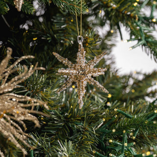Gold Glass Meteor Ornament - ironyhome