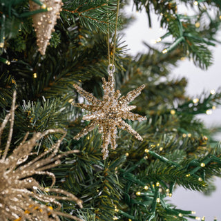 Gold Glass Meteor Ornament - ironyhome