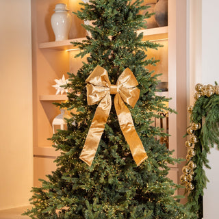 Gold Oversized Outdoor Bow - Irony Home