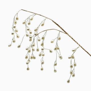 Gold Pearl Drop Festive Pick - ironyhome