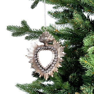 Gold & Sandstone Milagro Hanging Ornament - ironyhome