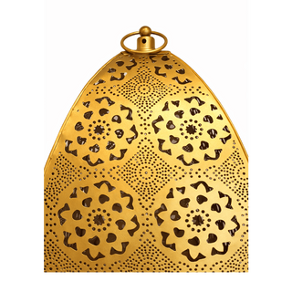 Golden Blossom Lantern - ironyhome