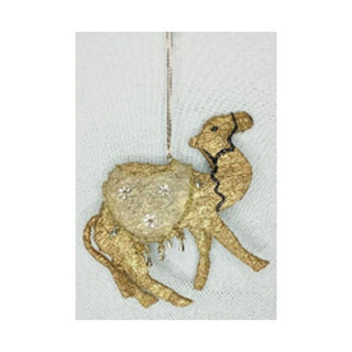 Golden Camel Ornament - ironyhome