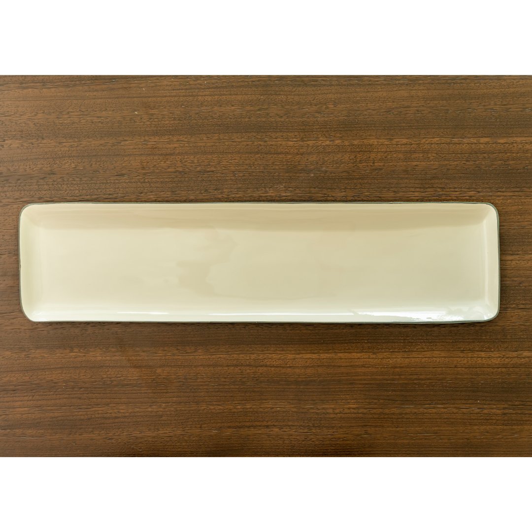 Graphite Enamel Rectangular Platter