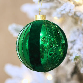 Green Ball Ornament - ironyhome