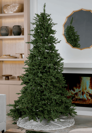 Green Pre - Lit Olympia Christmas Tree - ironyhome