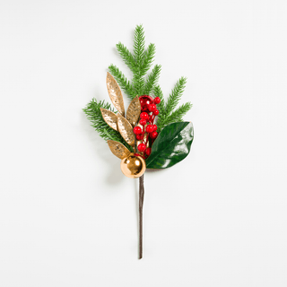 Greenery with Ball Picks - Irony Home