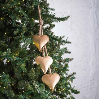 Heart Shaped Christmas Bell String - ironyhome