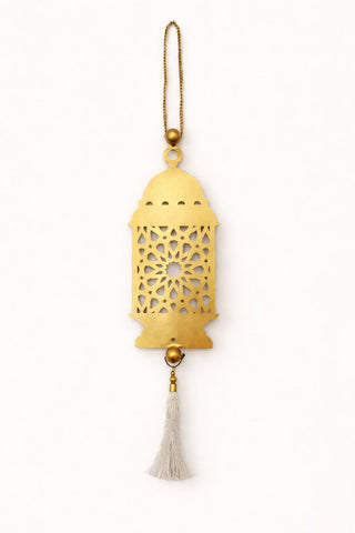 Heritage Filigree Lantern Tassel Charm - ironyhome