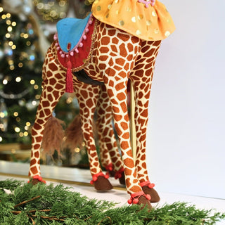 Holiday Circus Giraffe Tabletop Decoration - ironyhome