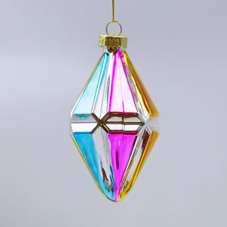 Holiday Circus Ribbed Finial Ornament - ironyhome