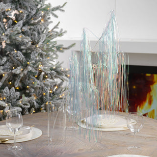 Iridescent Tinsel Spray Pick - ironyhome
